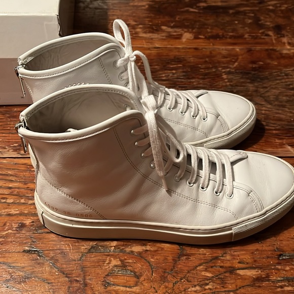 Common Projects leather high top - Picture 3 of 10